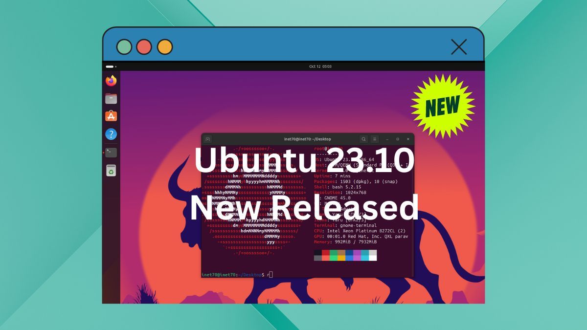 Ubuntu 23.10 New Released Thumbnail