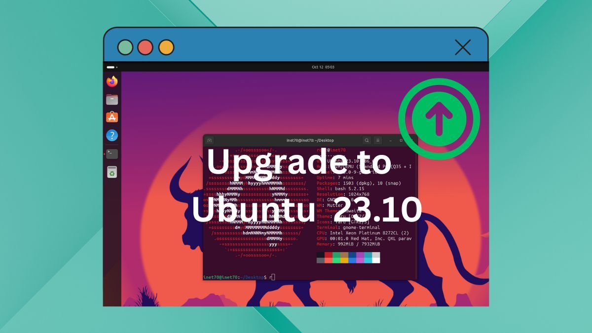 Upgrade to Ubuntu 23.10