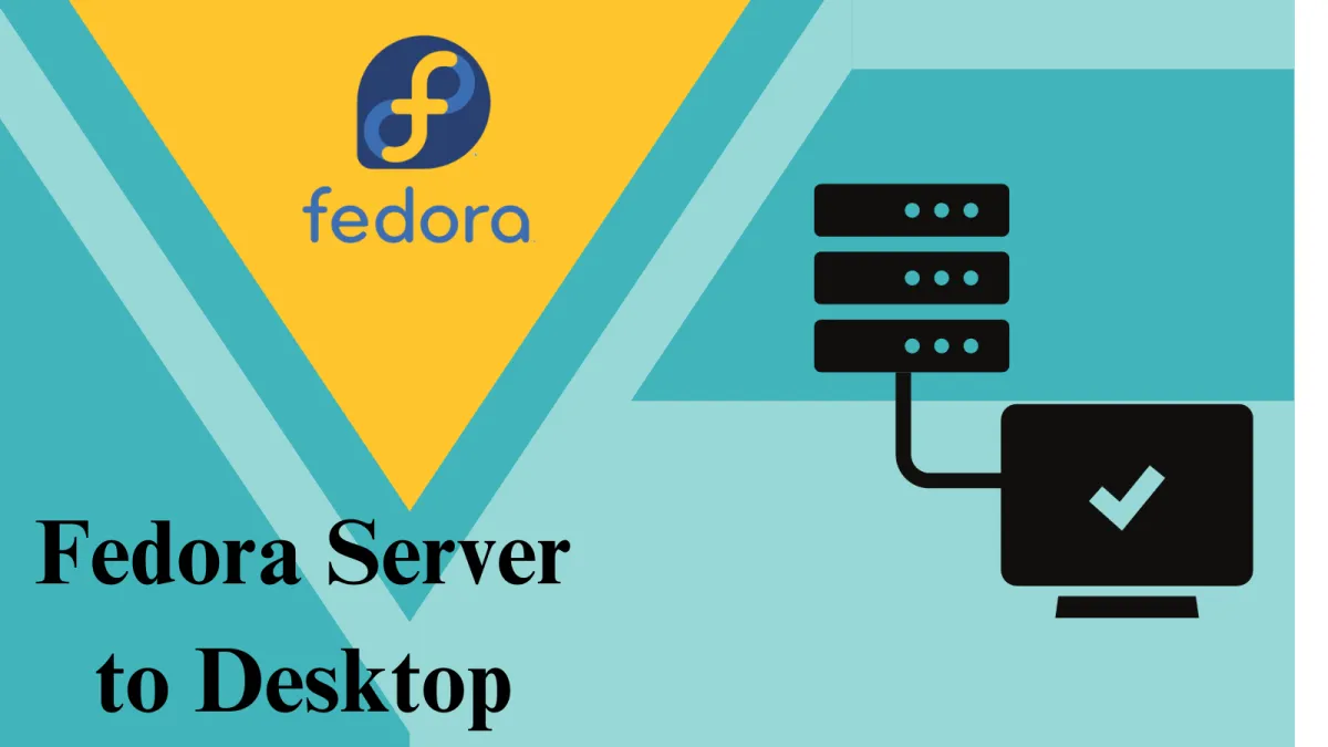 Fedora Server to GUI Convert