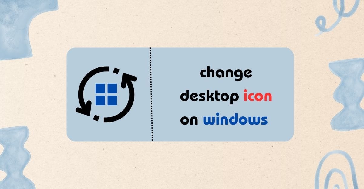 change desktop icon on windows 11