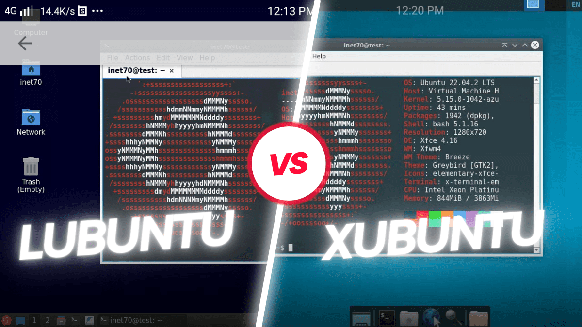 Lubuntu vs Xubuntu