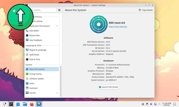 upgrade to kde plasma 6.0