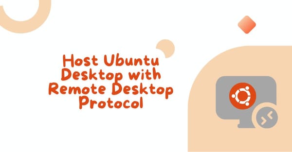 host remote desktop protocol in ubuntu