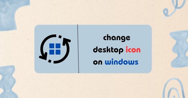 change desktop icon on windows 11